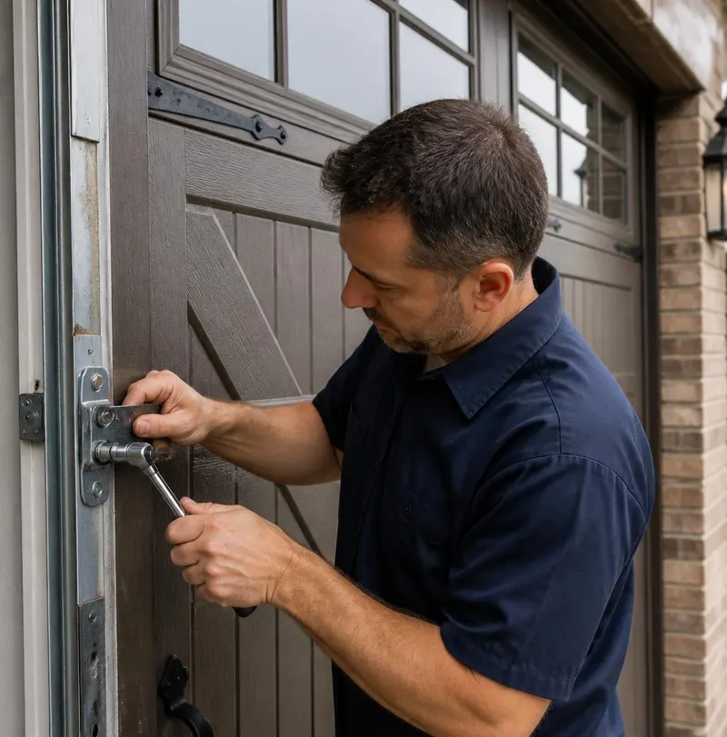 Off Track Door Repair in Lake Helen